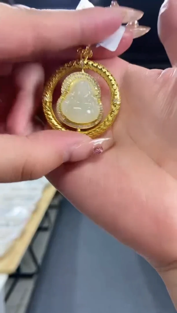 【闪购商品】和田玉吊坠未镶嵌多样性发其一颜色微差