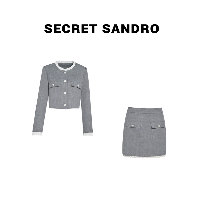 【Secret Sandro】 鸥小柒 套装 E25293010Q