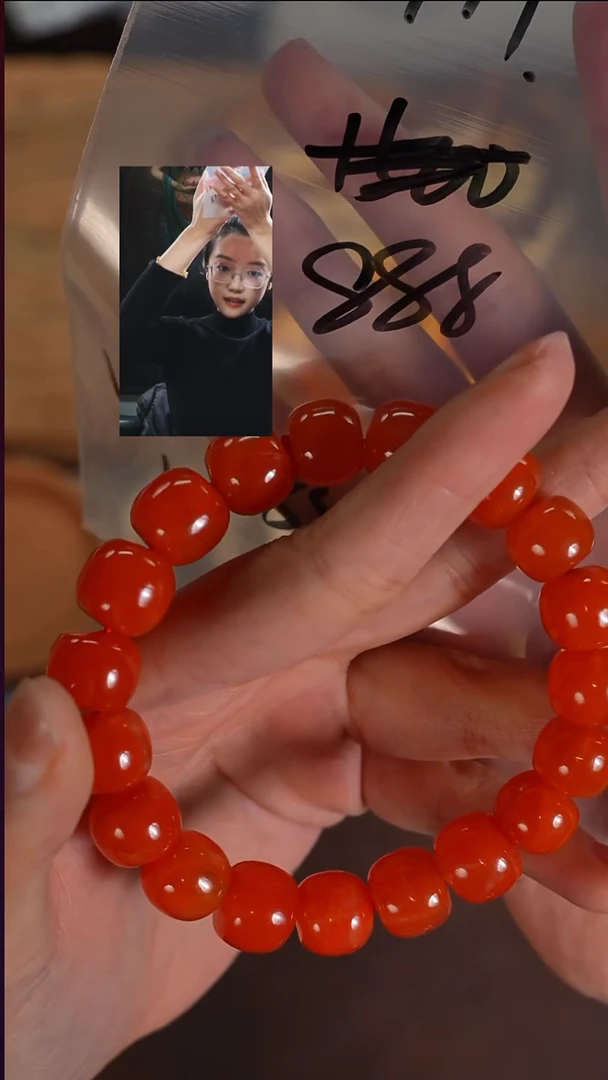 未镶嵌手串南红玛瑙兰*?若雨臣品质回血