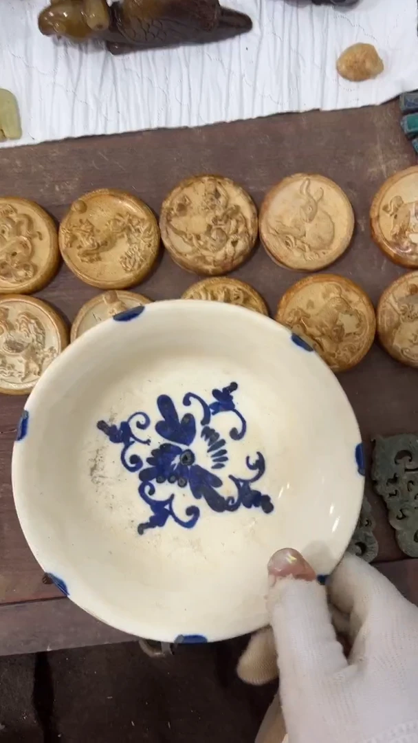 瓷片我****！手工，手绘，陶瓷1