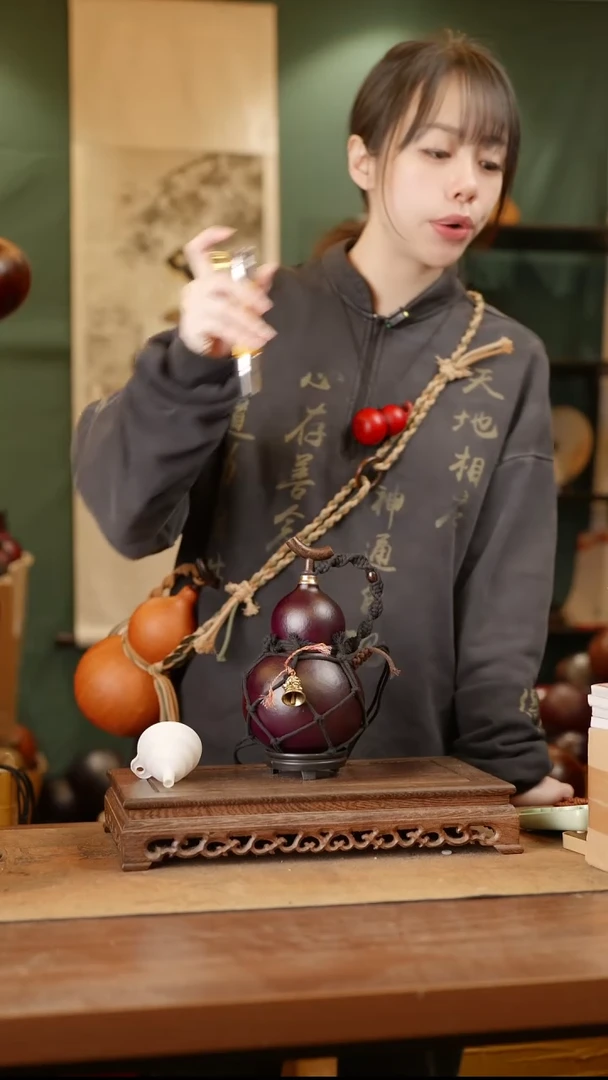 36号精品天然大漆酒葫芦一物一拍~