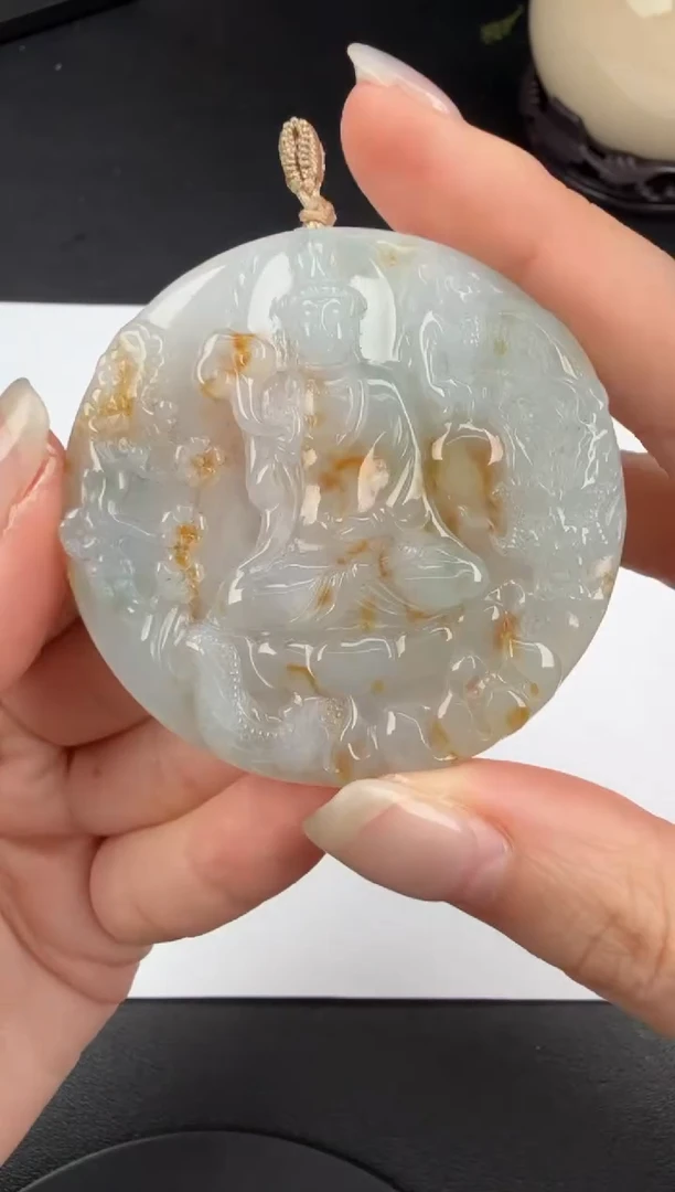 吊坠(不含链)未镶嵌翡翠翡翠饰品-246