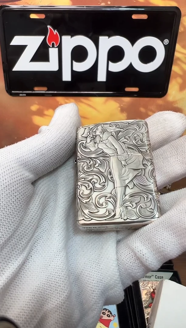 铜順****禧HX768盔甲纯银唐草风女