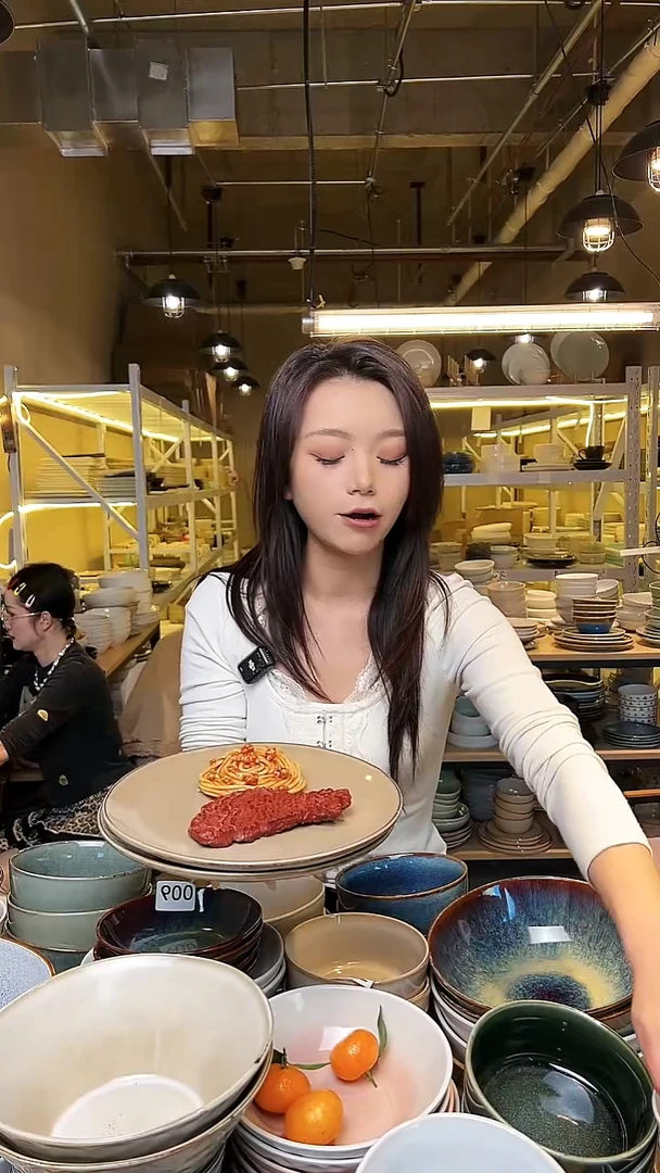 瓷02外贸尾货窑变釉下彩默认微瑕