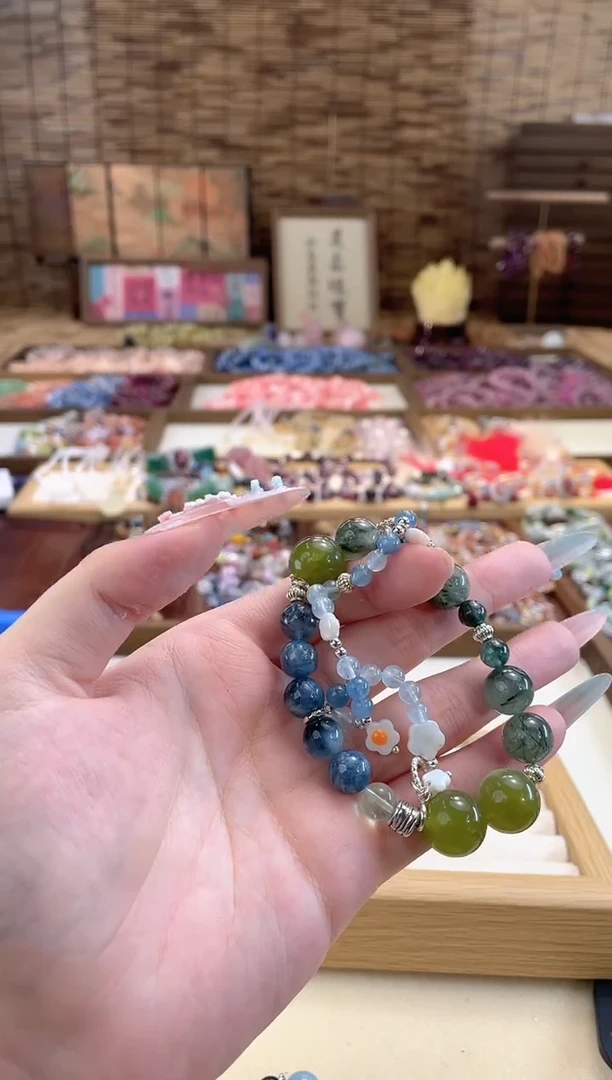 水晶手串合金CB3287