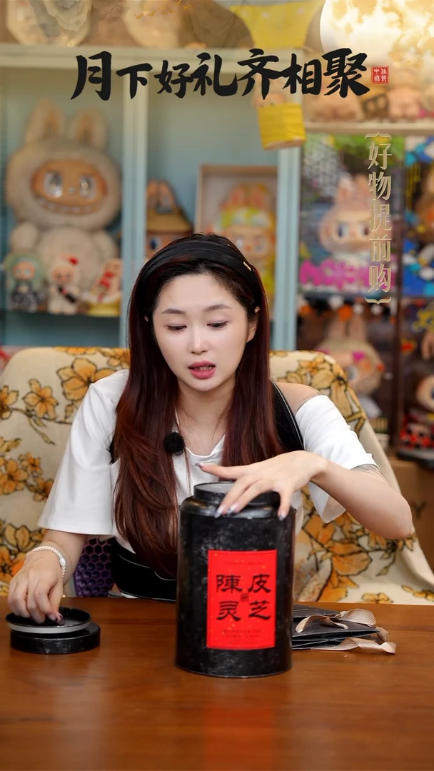 189---陈皮灵芝茶 500g/罐装