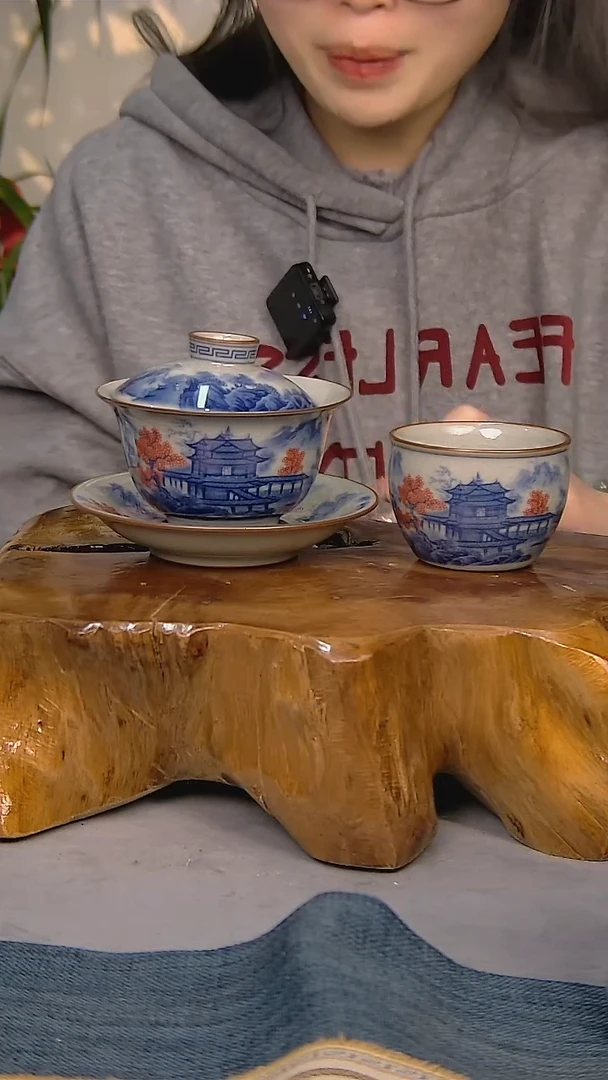 【闪购商品】2件套陶瓷茶具家用简装系列