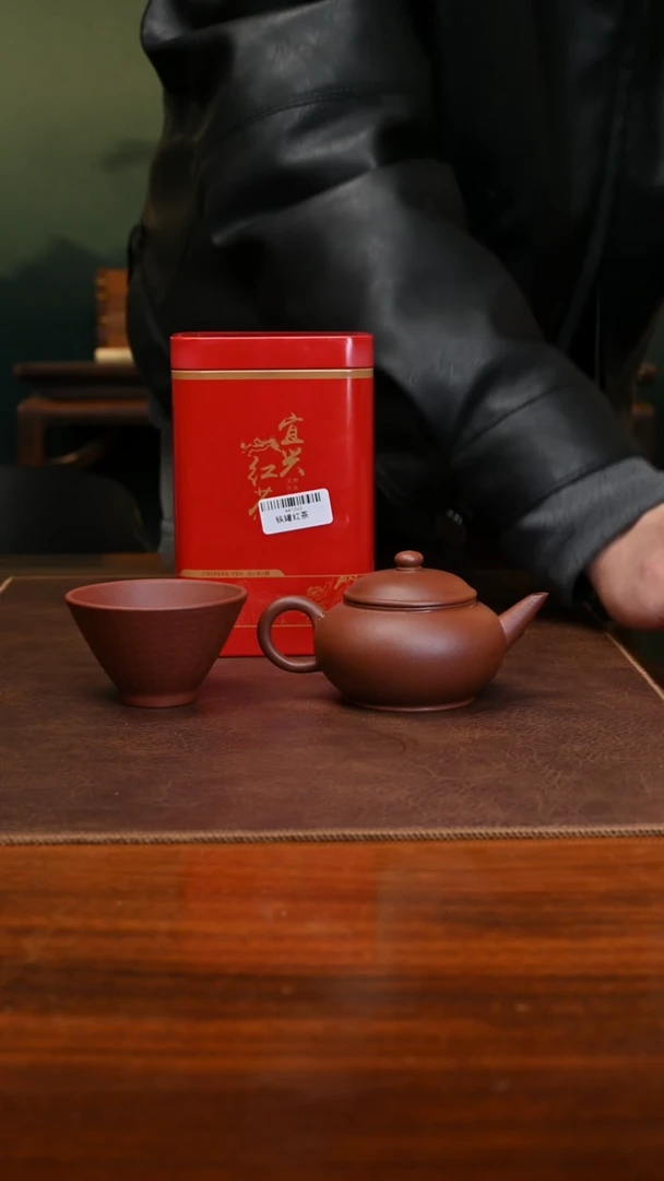 【闪购商品】紫砂茶壶水平紫泥100cc