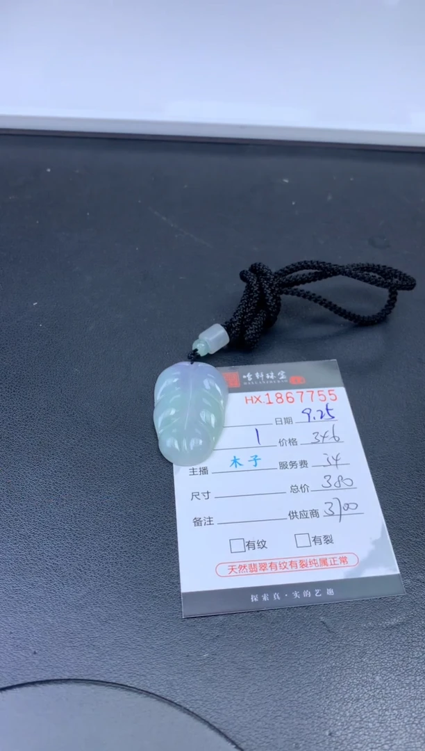 未镶嵌挂件翡翠哈轩 挂件1