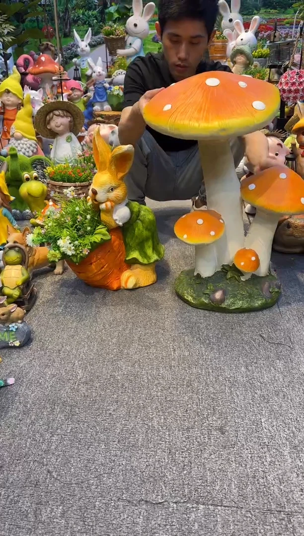 无花朵花园庭院摆件&002&