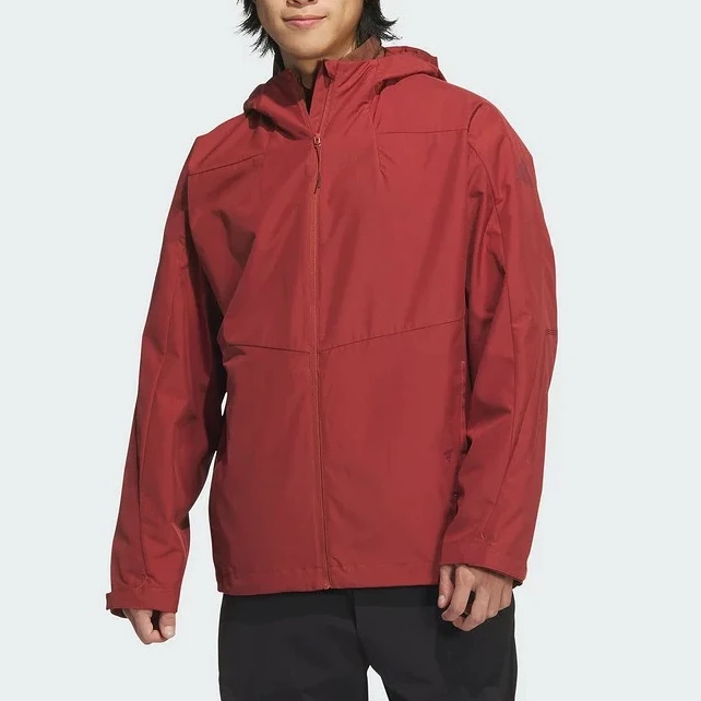 adidas阿迪达斯官方运动2025春男针织夹克户外防水防风JZ8400