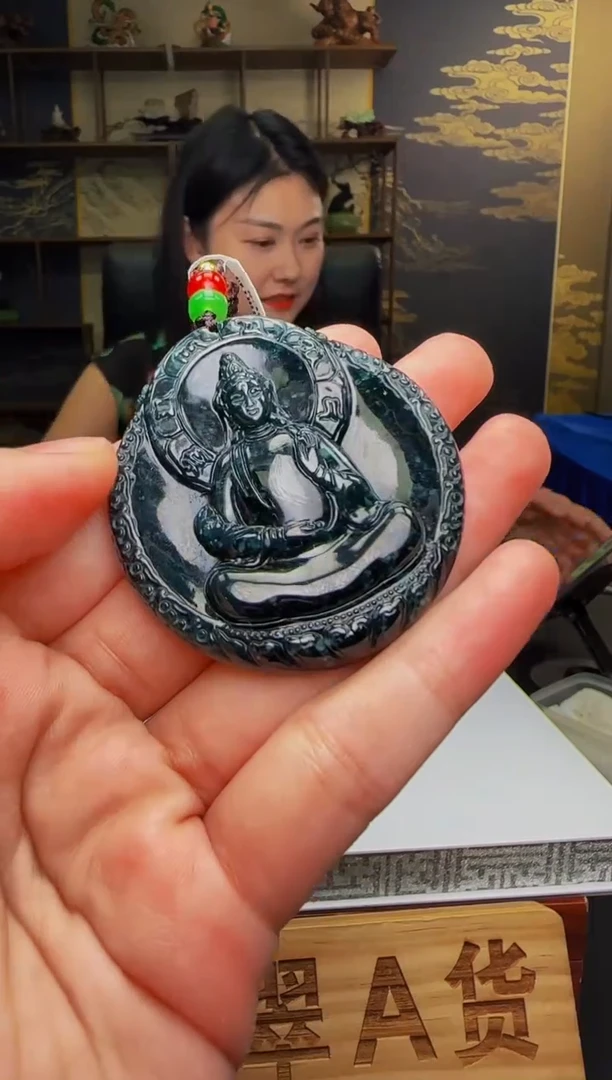 定制翡翠未镶嵌WB01075翡翠（多样性发其一）