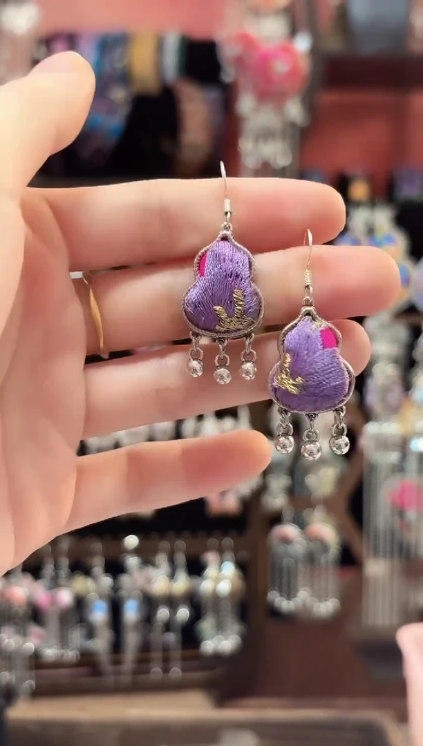 织绣 云织谣民族风精美饰品   34