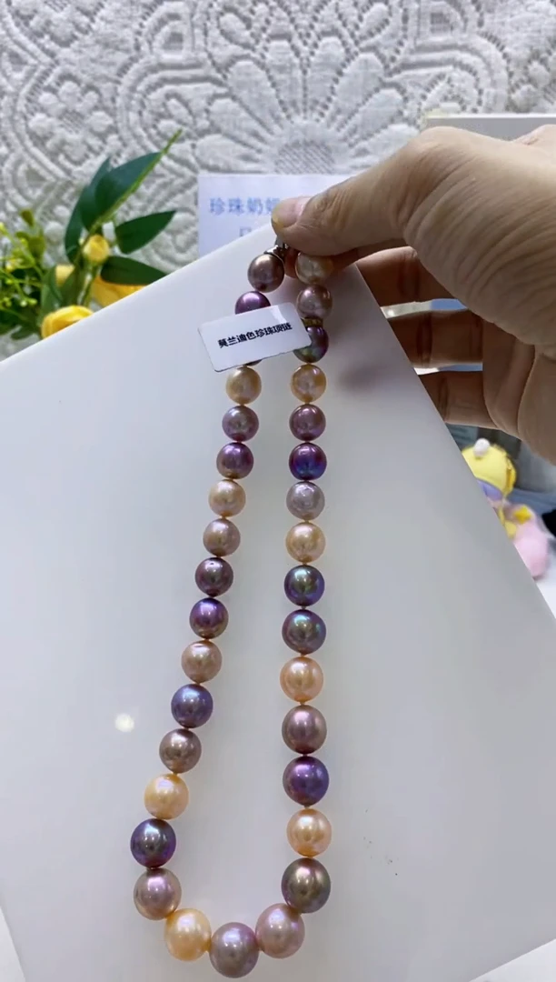 未镶嵌淡水珍珠BG珍珠串链@@P1125