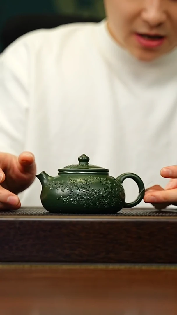 茶壶紫砂宜兴原矿 手工 紫砂壶容量220CC