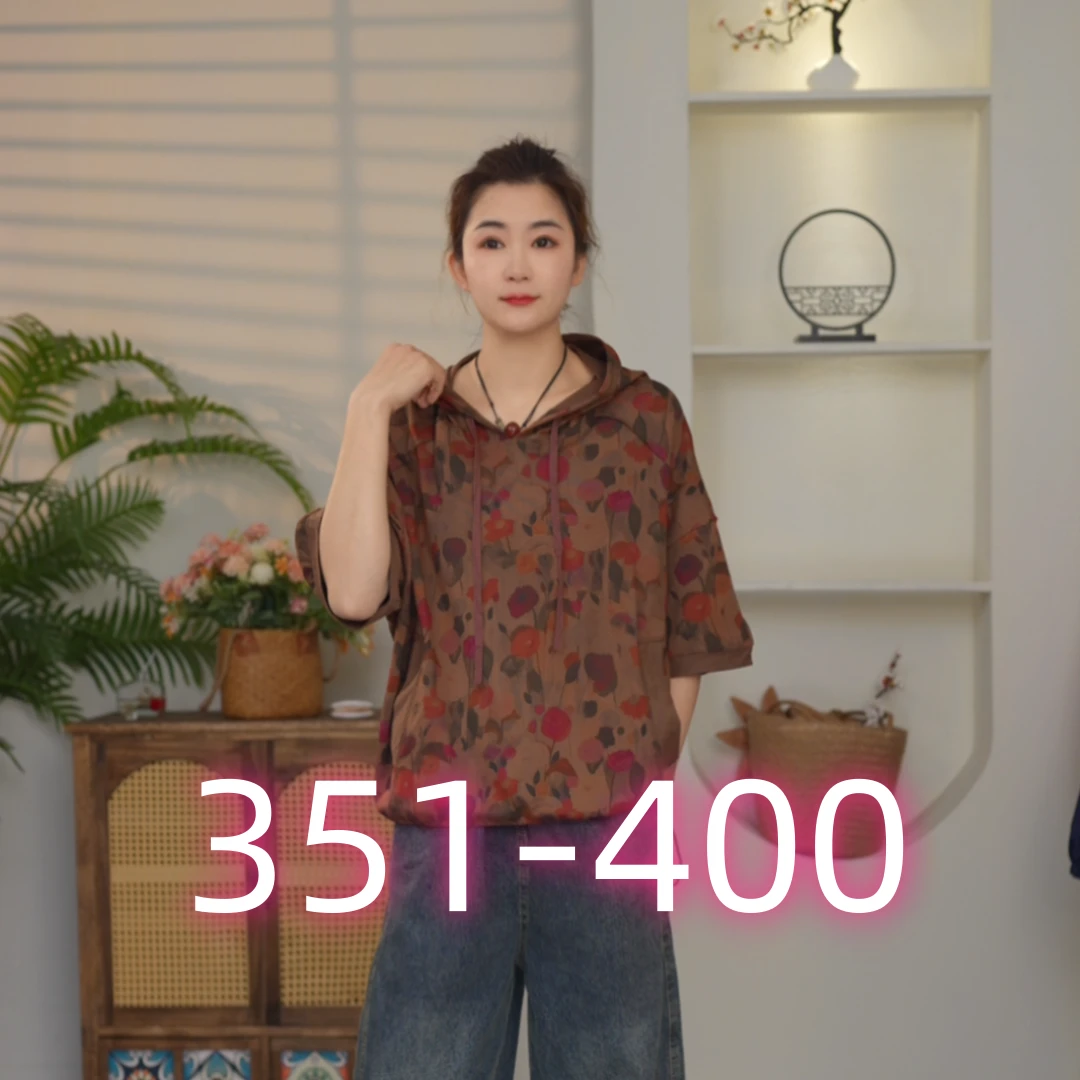 351-400  新款高货孤品休闲T恤上衣女裤子外套