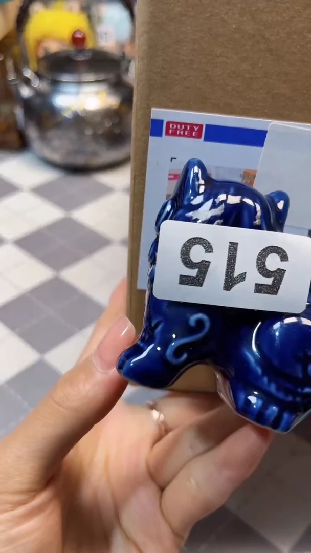 瓷片陶茶666文玩周边多人发财桶