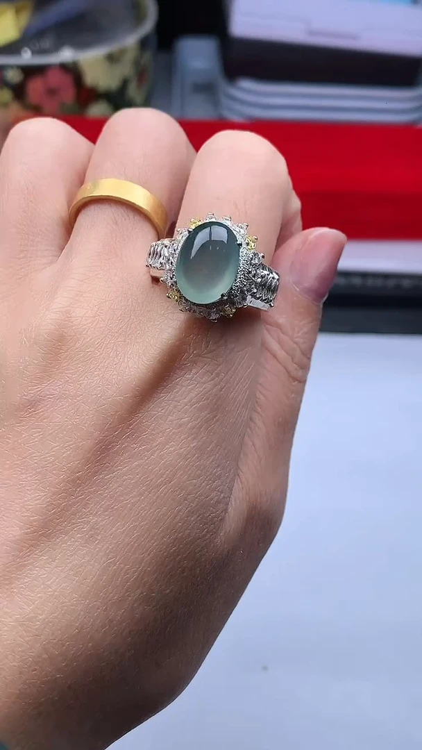 散珠翡翠缅甸A货+证书