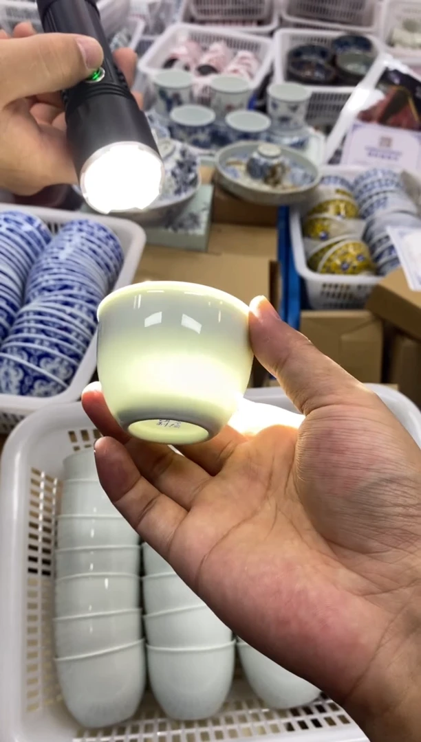 陶瓷景德陶瓷茶具容量约50