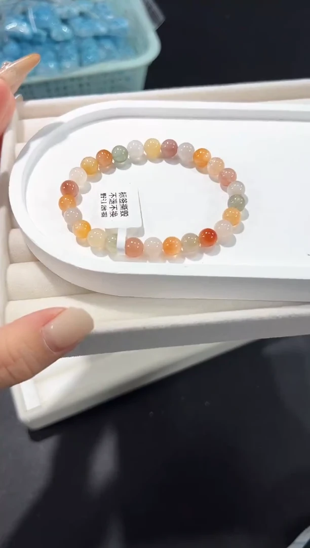 未镶嵌手串水晶77t多样性发其一【1条】默认微瑕7mm