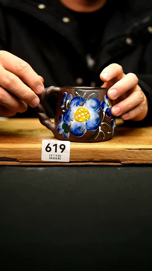 @@陶园瓷舍@@纯手工手绘@高温釉下彩