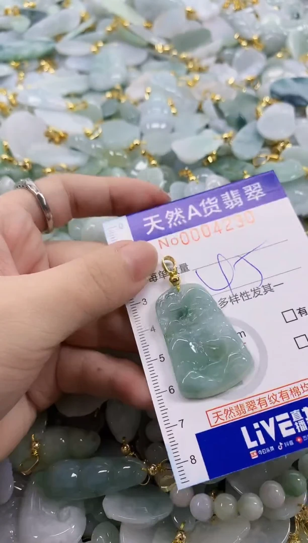 颈饰未镶嵌翡翠天然A货翡翠