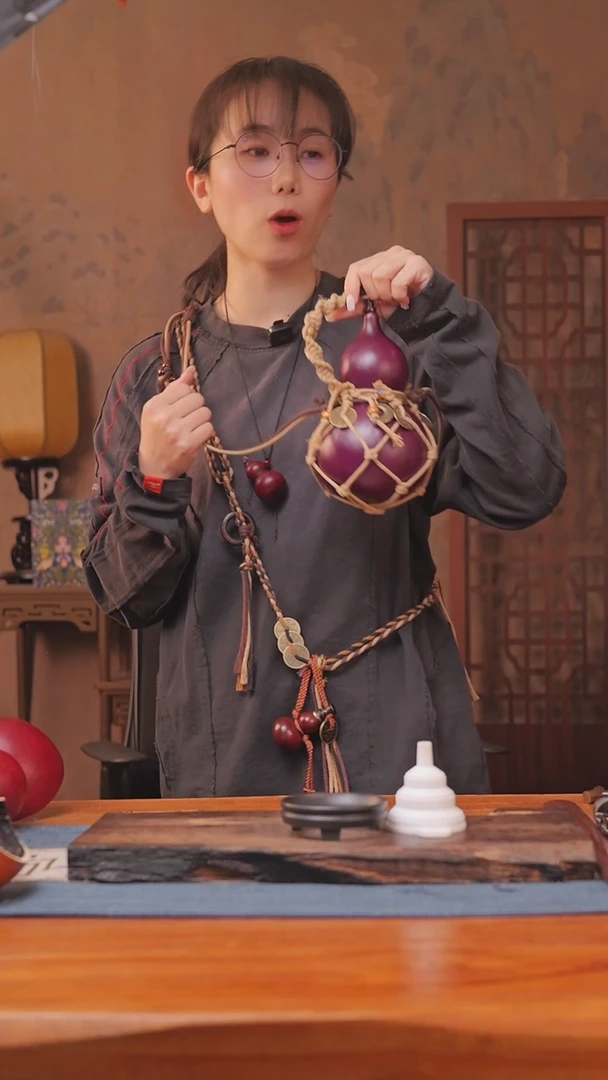 1047号链接精品大漆葫芦现货现发[一物一拍]