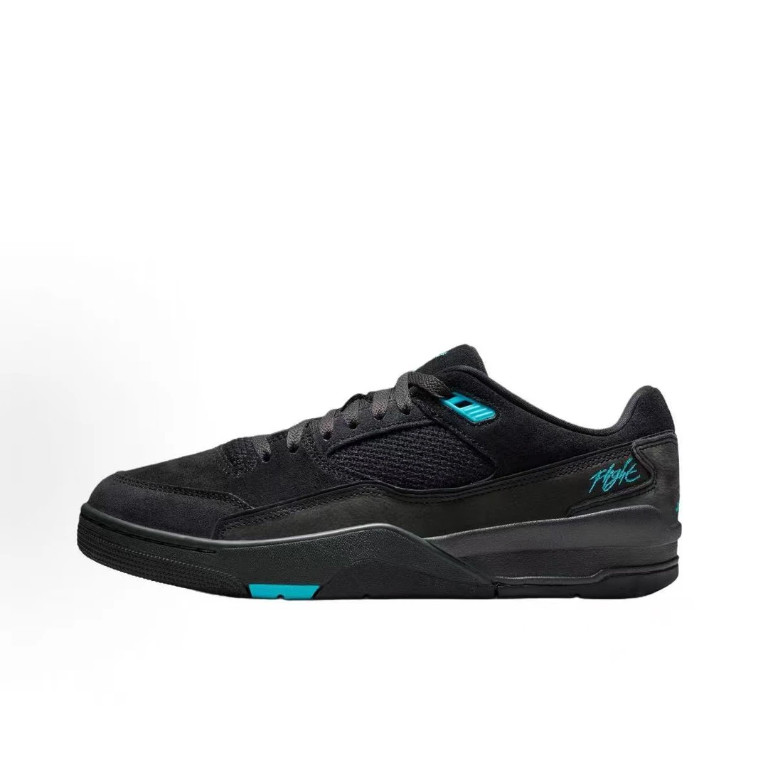 【滔搏联动】NIKE/耐克男子FLIGHT COURT黑蓝低帮休闲鞋HF3255-040