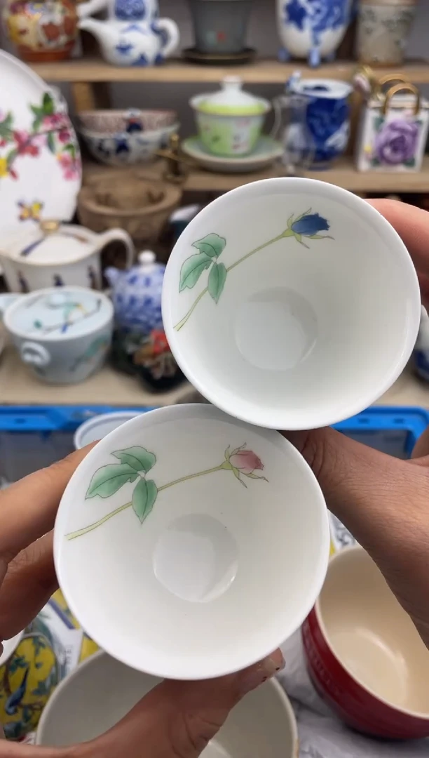 瓷片默认微瑕，看清尺寸品相再拍