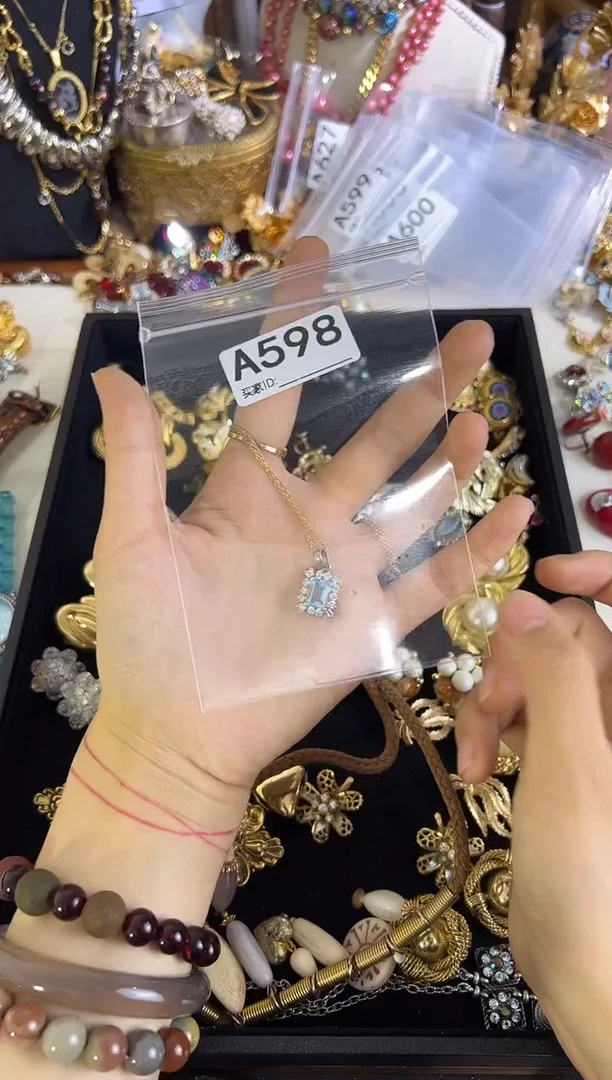 合金无铜合金598 中古首饰都有瑕疵 请确认好在拍！