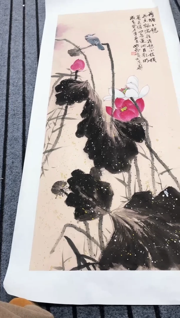 精品国画花鸟作品