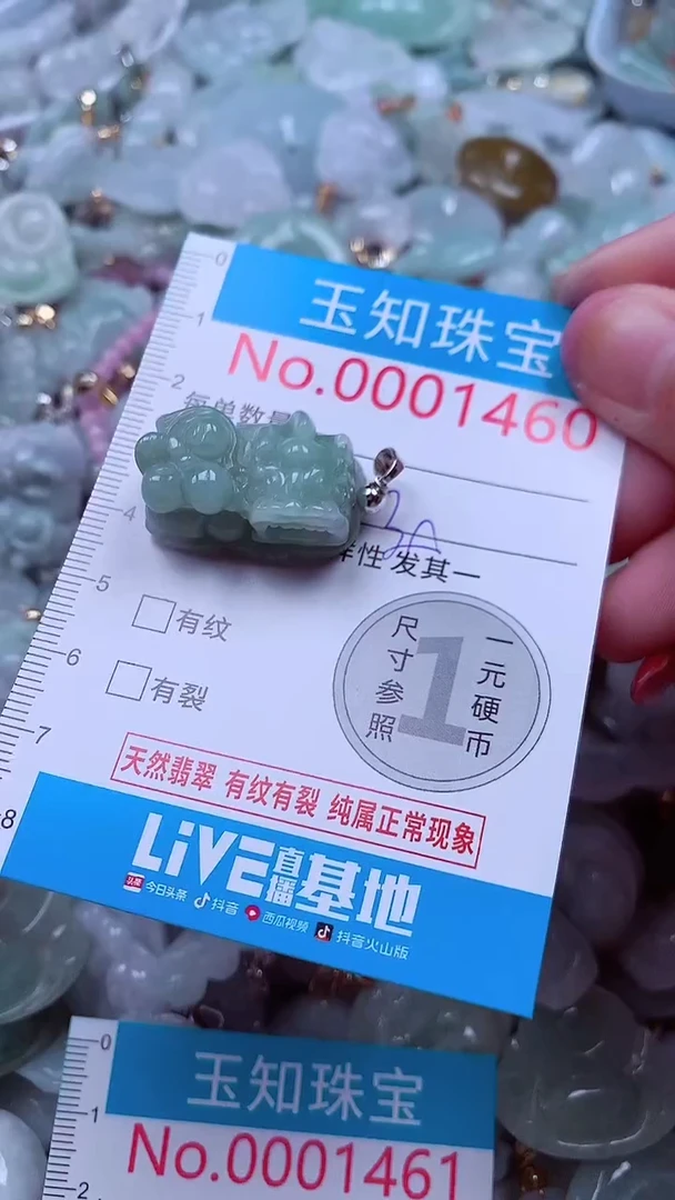吊坠(不含链)未镶嵌翡翠1460