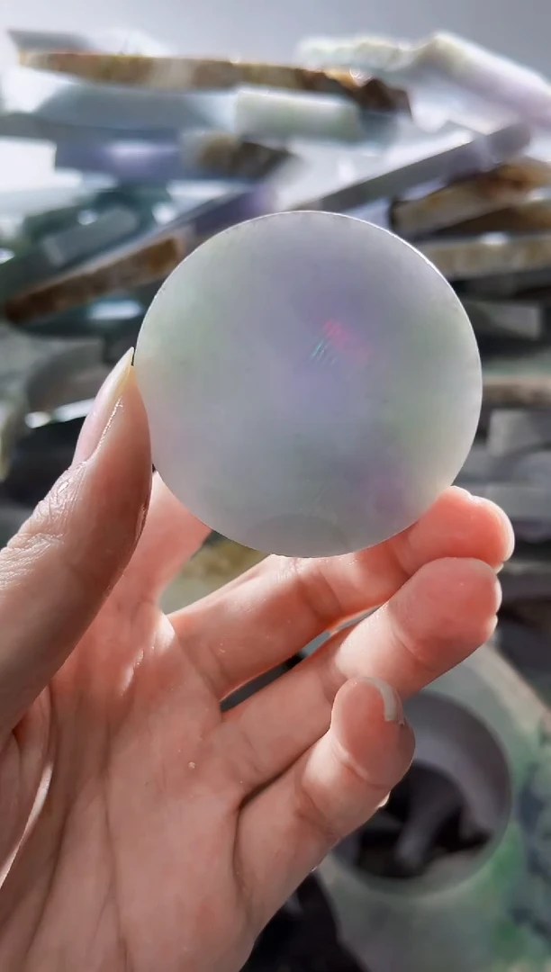 裸石翡翠缅甸翡翠A货陈8