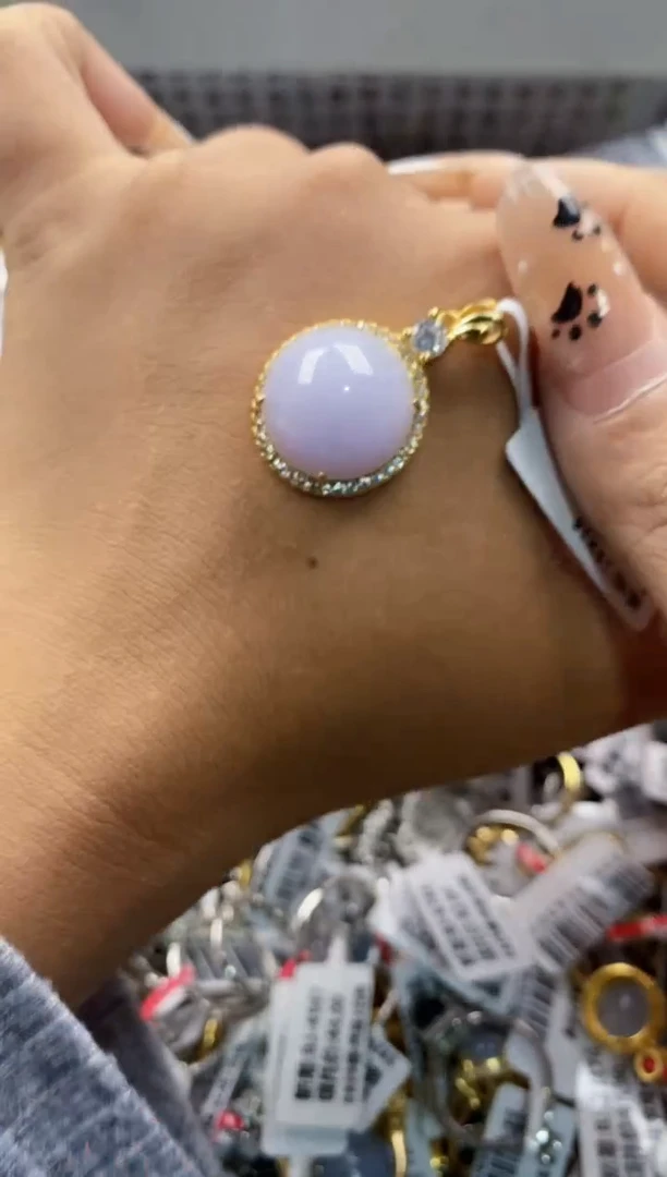 翡翠戒指银S925镶嵌130000  2