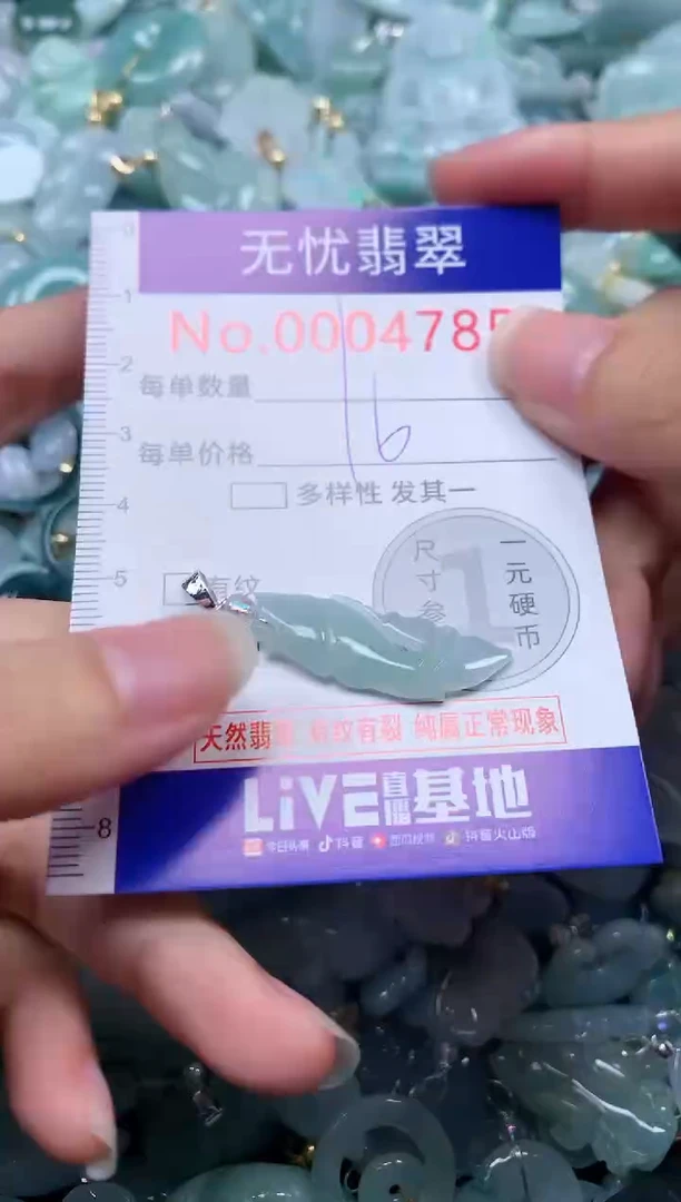 颈饰未镶嵌翡翠4785