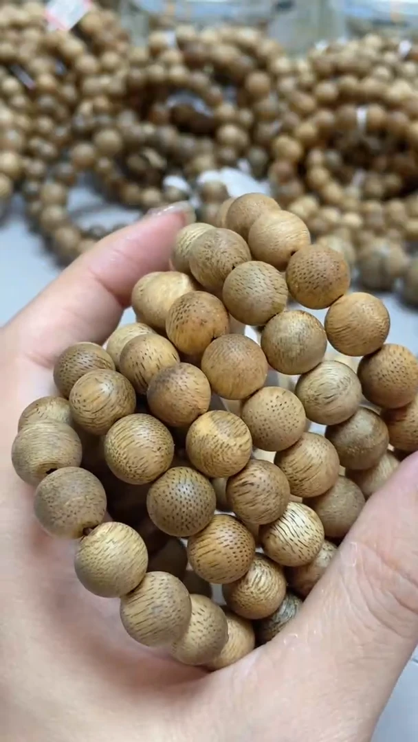 手串沉香菩萨棋圆珠单圈1.1微瑕多样性发其一