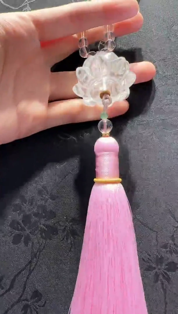 未镶嵌手链水晶莲花