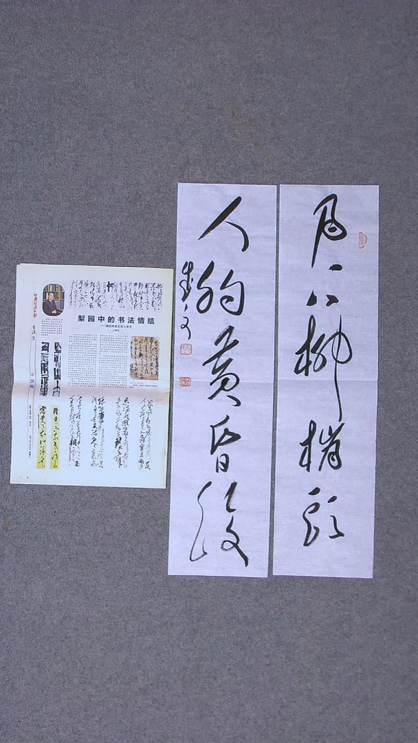 书法苟成文  甘肃定西69*18*2尺寸