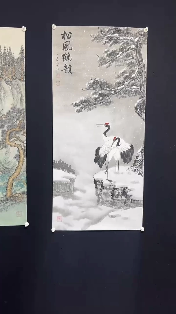 国画朱毅江国画作品分享