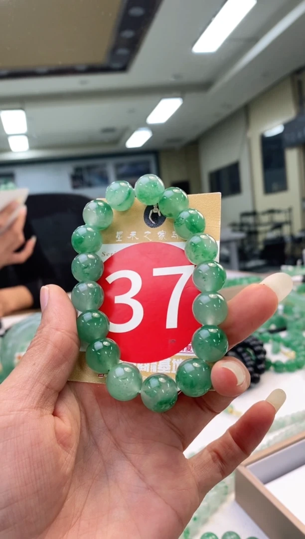 未镶嵌手串石英质玉煜手串卡12+37