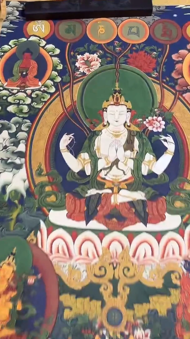 卷轴画卷轴唐卡商品