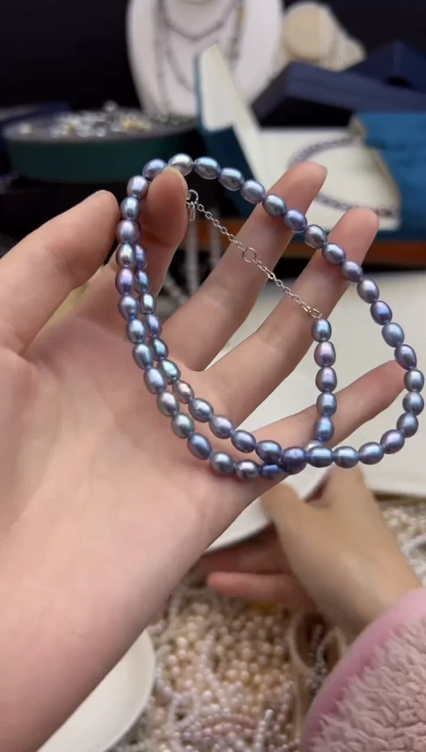 【闪购商品】淡水珍珠86未镶嵌项链