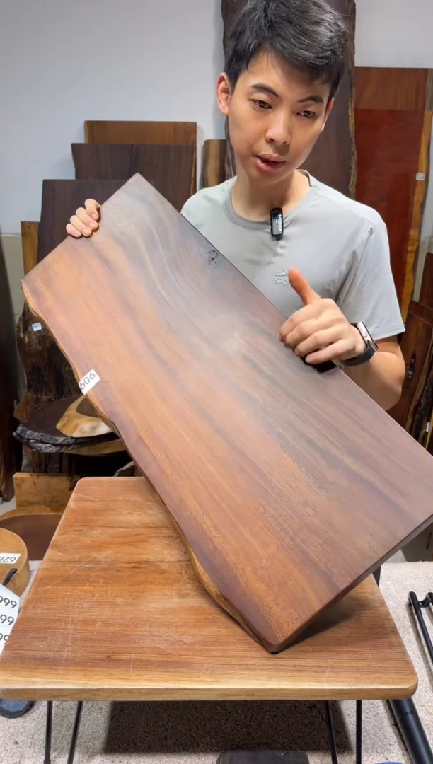 风车木（黑檀木）尺寸84*33*2.3编号606