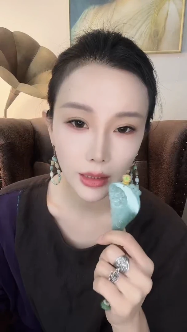 颈饰未镶嵌翡翠吉*物翡翠E510