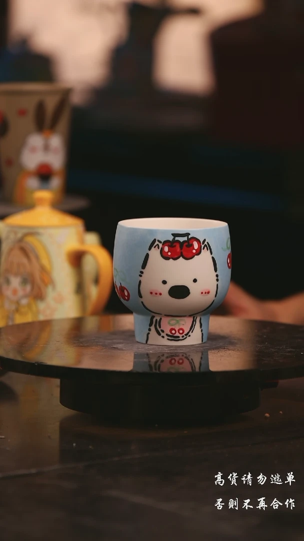 陶瓷景德镇可爱设计师款陶瓷