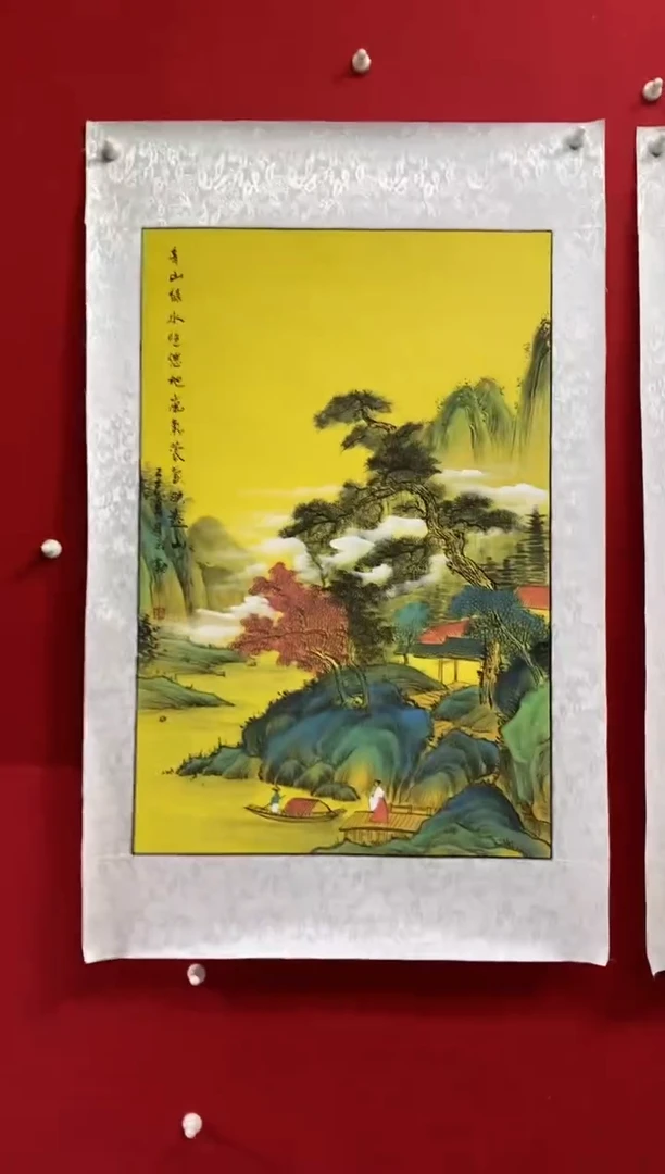 国画国画NYQ杰牛云勤老师作品