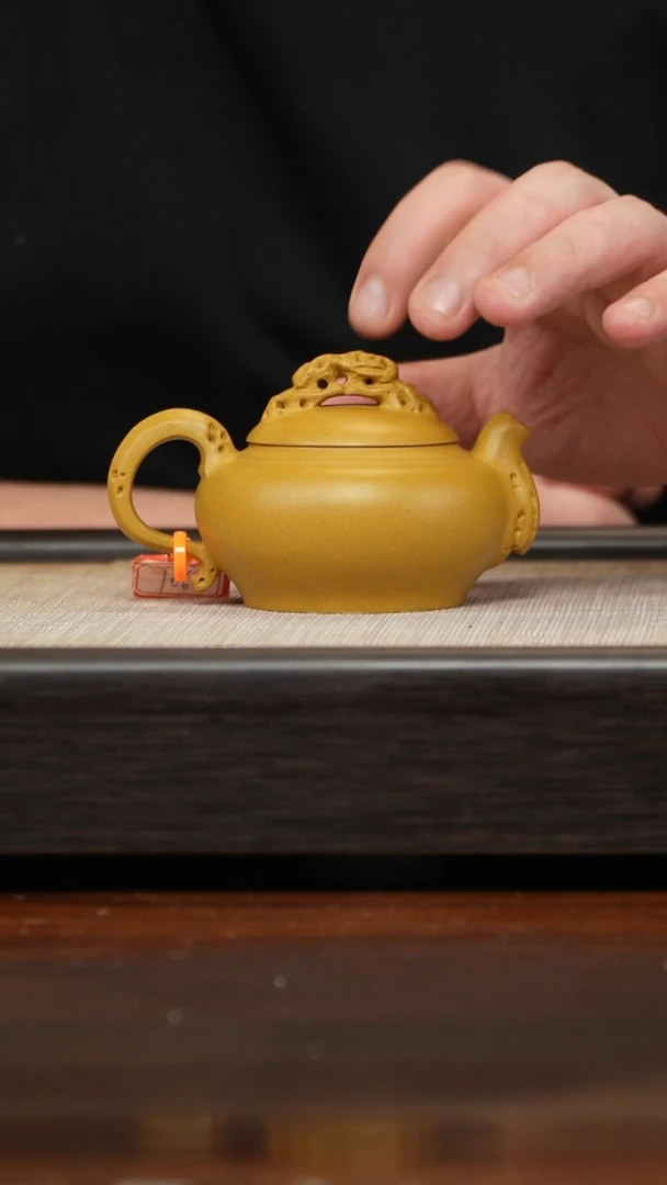 【闪购商品】紫砂茶壶黄金段云根壶