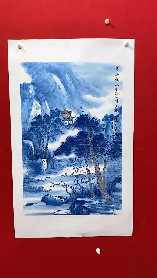 国画国画NYQ杰牛云勤老师作品
