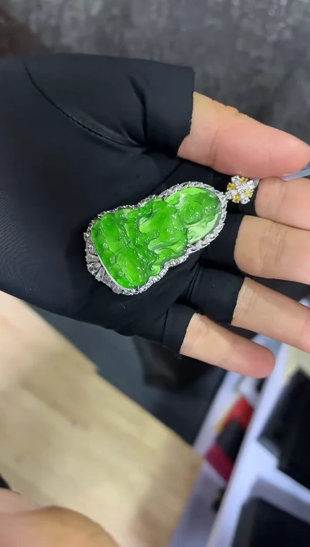 未镶嵌定制翡翠55定制翡翠-多样性发货（发其一）