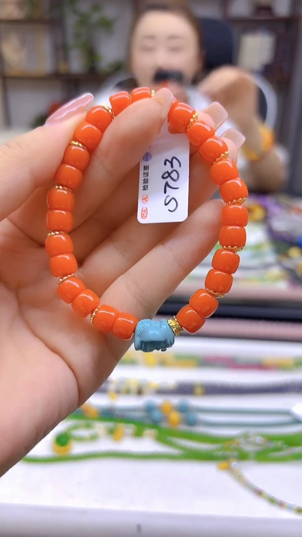 玛瑙/玉髓手链未镶嵌DIY款S783